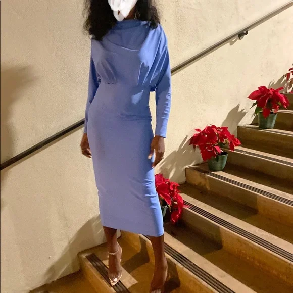Dresses | Baby Blue Pencil Dress | Poshmark Dresses | Baby Blue Pencil Dress | Poshmark